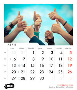 Diseño de calendario